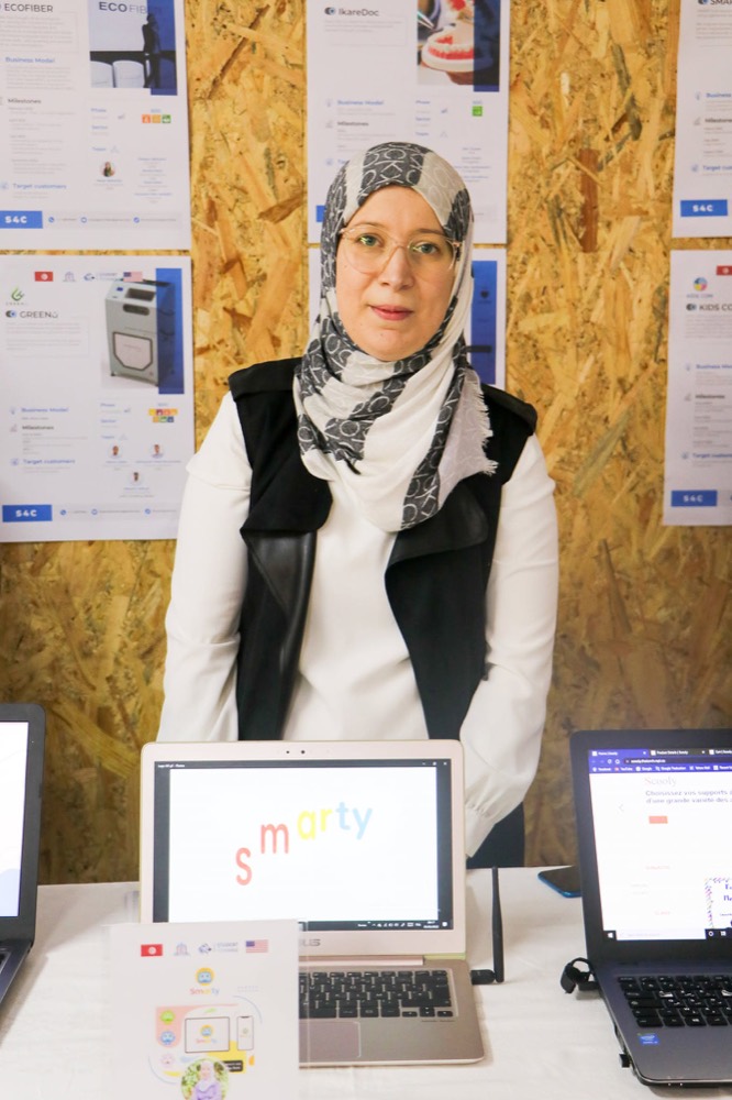 Student4Change exhibition, Smarty booth